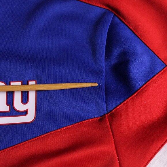 Tommy Hilfiger Men’s New York Giants Track Jacket Red White Blue Full Zip M - Picture 9 of 10